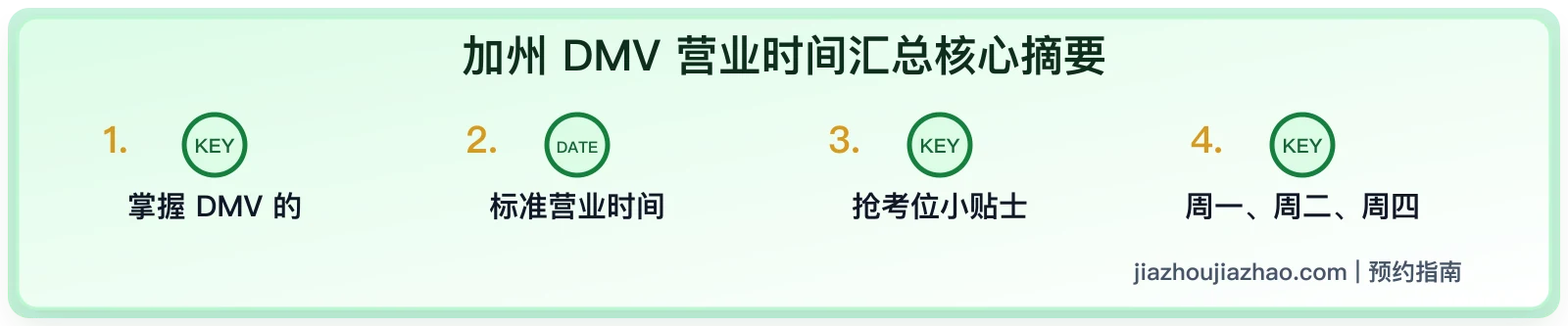 加州 DMV 营业时间怎么查:预约、排队和节假日注意事项