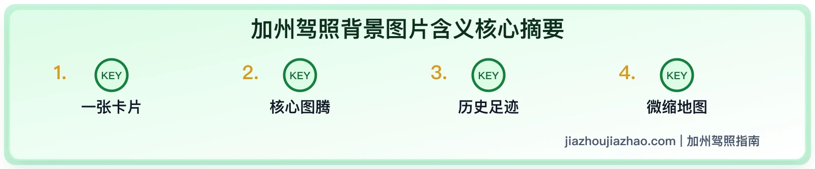 加州驾照卡面元素说明:金熊、REAL ID 星标和防伪设计