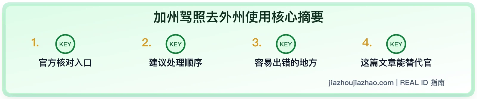 加州驾照去外州使用：临时驾照、REAL ID 和自驾注意事项