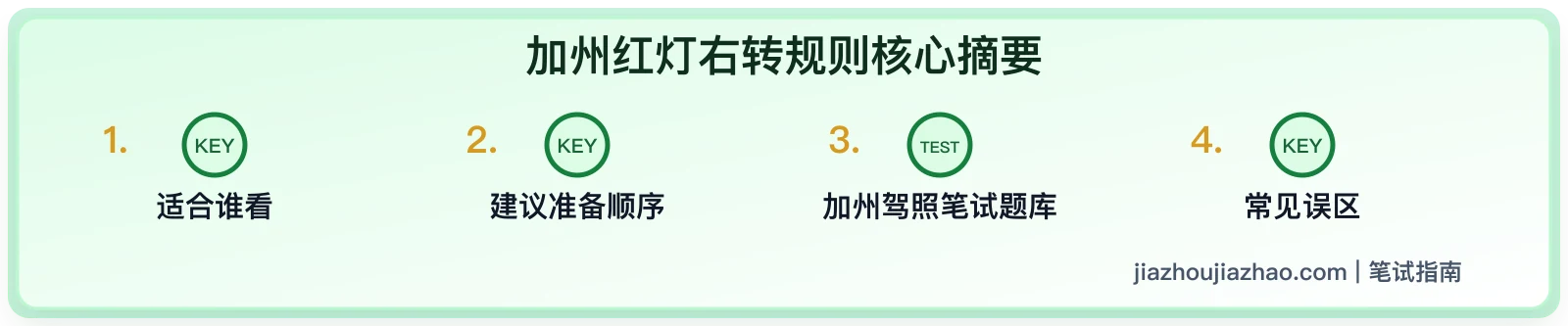 加州红灯右转规则:什么时候可以转、什么时候不能转