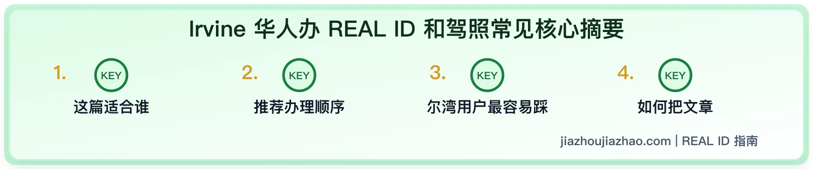 Irvine 华人办 REAL ID 和驾照常见问题