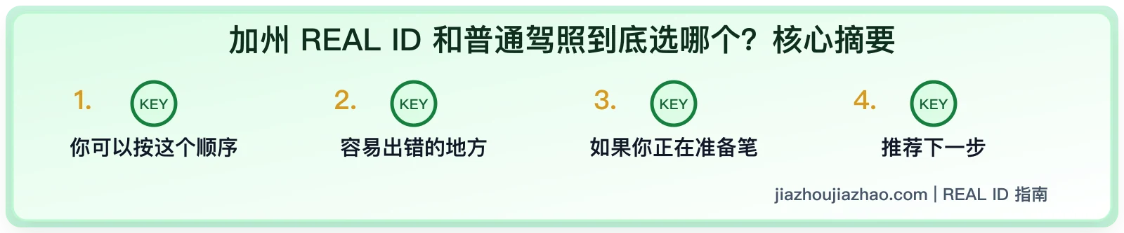 REAL ID 和普通驾照的区别:加州驾照要不要升级 REAL ID?