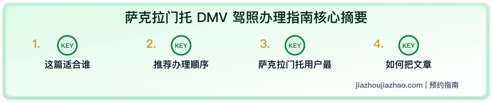 萨克拉门托 DMV 驾照办理指南:预约、笔试、路考