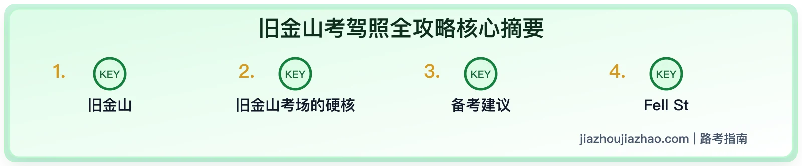 旧金山考驾照指南:DMV 预约、坡道、单行线和路考准备
